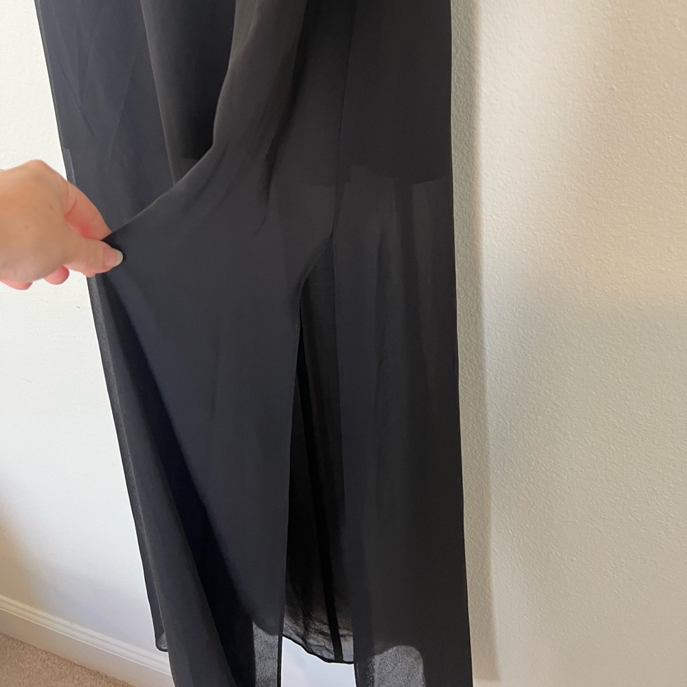 Bcbgeneration Black Strapless Mock Neck Dress - image 8